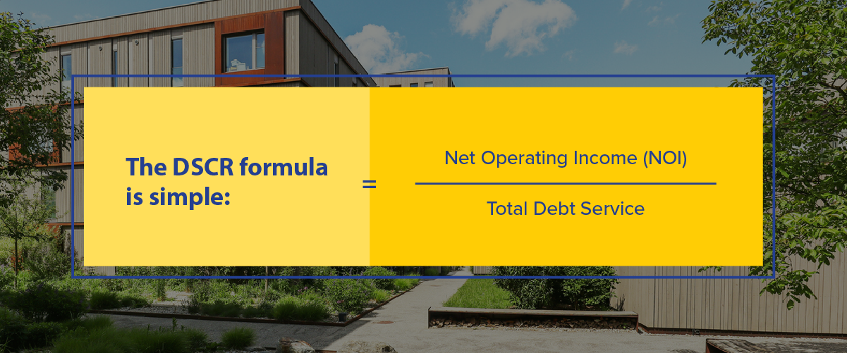 the dscr formula is simple