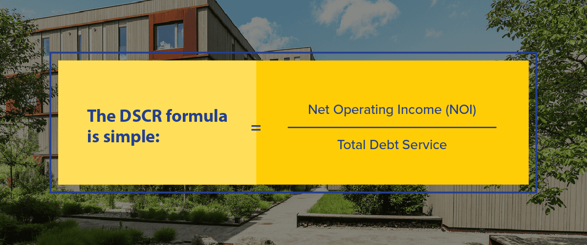 the dscr formula is simple
